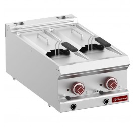 2x6 literes Diamond asztali elektromos olajsütő leeresztőcsappal